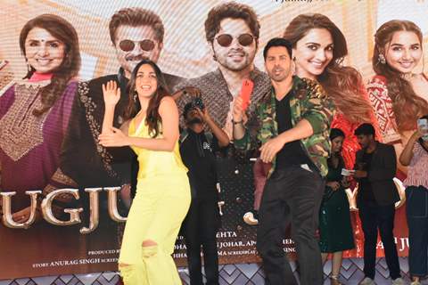 Kiara Advani & Varun Dhawan spotted promoting their film  ‘JugJugg Jeeyo’ in the city