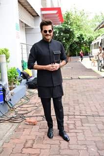 Anil Kapoor spotted on the set of Dance Deewane Juniors to promote his film JugJugg Jeeyo
