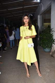 Shilpa Shetty spotted screening of Nikkama film