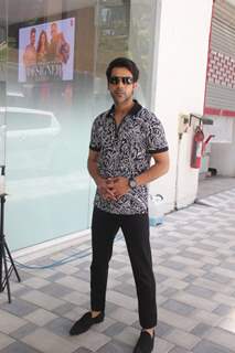 Rajkummar Rao snapped during the promotions of their film Hit – The First Case at Andheri
