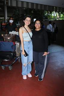 Shirley Setia spotted at the airport