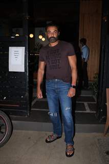 Bobby Deol spotted at Bandra 