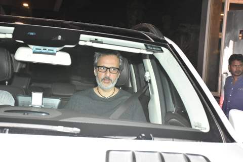 Anil Thandani snapped at Om Raut’s house party in Bandra