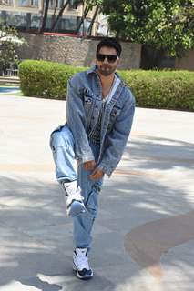 Varun Dhawan spotted promoting their upcoming film JugJugg Jeeyo in the city