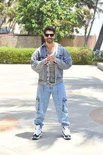 Varun Dhawan spotted promoting their upcoming film JugJugg Jeeyo in the city