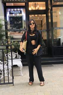 Neha Sharma spotted in the city