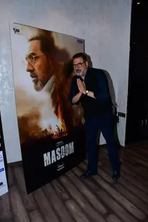 Boman Irani snapped at the screening of Masoom series in the city 