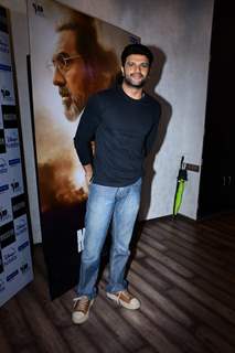 Celebrities snapped at the screening of Masoom series in the city 