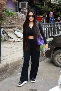 Dhanashree Verma spotted at Andheri 