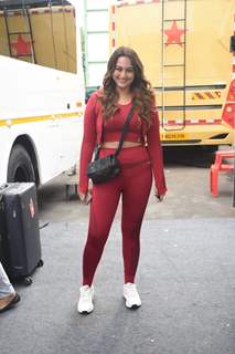 Sonakshi Sinha spotted at Film City