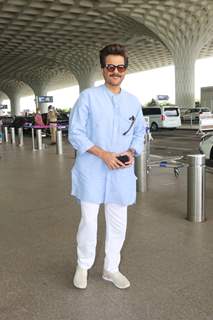Anil Kapoor spotted at Mumbai airport