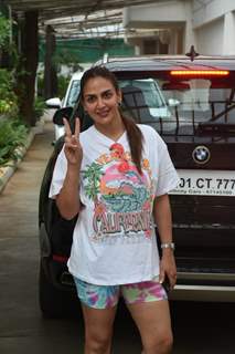 Esha Deol spotted in the city 