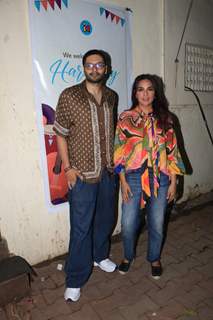 Richa Chadha and Ali Fazal spotted at Bandra 