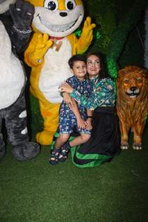 Nisha Rawal celebrates her son Kavish Mehra’s 5th Birthday 