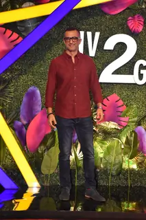 Sanjay Suri spotted at SonyLIV 2.0 Relaunch Red Carpet event