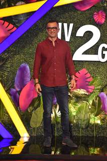 Sanjay Suri spotted at SonyLIV 2.0 Relaunch Red Carpet event