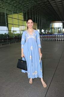 Tamannaah Bhatia spotted at Mumbai airport