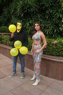 Tara Sutaria spotted promoting upcoming film 'Ek Villain Returns' at Taj Lends End 