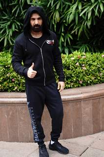 John Abraham spotted promoting upcoming film 'Ek Villain Returns' at Taj Lends End 