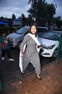 Anjali Arora spotted at Andheri 