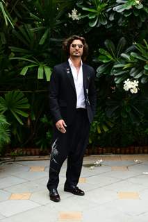 Vidyut Jammwal spotted promoting their upcoming film Khuda Haafiz Chapter II: Agni Pariksha 