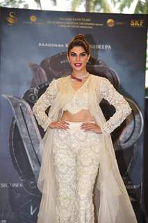  Jacqueline Fernandez clicked at the trailer launch of Vikrant Rona