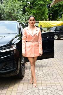  Sanya Malhotra snapped at the trailer launch of Hit – The First Case