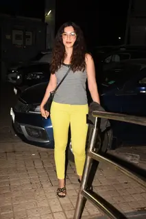 Gauahar Khan spotted in the city 