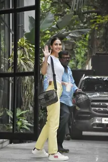 Vaani Kapoor spotted at Maddock Office 