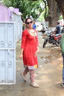 Richa Chadha spotted at Khar
