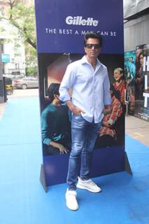 Sonu Sood spotted for an event at Bandra 