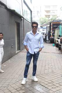 Sonu Sood spotted for an event at Bandra 