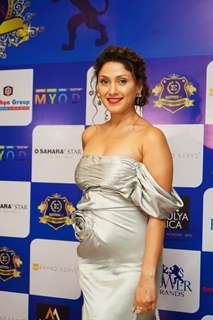 Manjari Fadnnis clicked at the Power Brands: Bollywood Film Journalist’s Awards