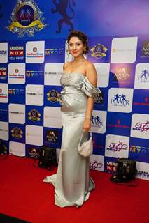 Manjari Fadnnis clicked at the Power Brands: Bollywood Film Journalist’s Awards