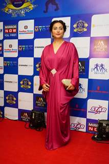 Divya Dutta clicked at the Power Brands: Bollywood Film Journalist’s Awards