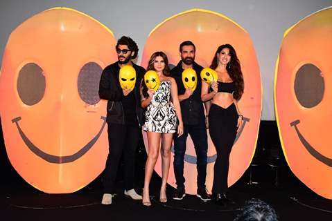 John Abraham, Disha Patani, Tara Sutaria and Arjun Kapoor snapped at the trailer launch of Ek Villain Returns