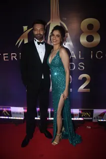 Ankita Lokhande poses with Vicky jain clicked at The International Iconic Awards 2022