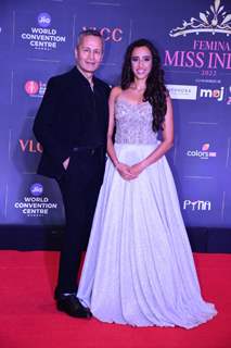 grace the red carpet of Femina Miss India 2022 grand finale at Jio World Centre in Bandra Kurla Complex 