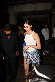 Ananya Panday spotted in the city 