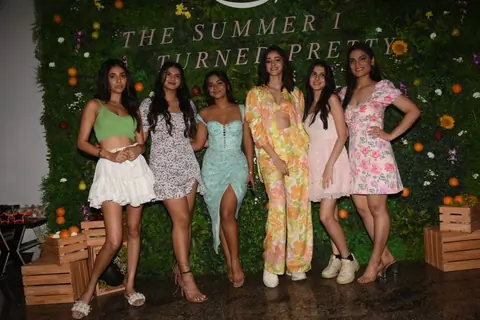 Ananya Panday clicked at the promotions of the Amazon Prime show The Summer Turned Pretty