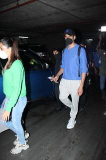 Sidharth Malhotra spottted at Mumbai airport