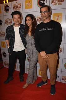 Anupriya Goenka and Meiyang Chang spotted at red carpet of Saas Bahu Achaar Pvt. Ltd