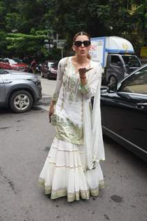 Urvashi Rautela spotted in the city 