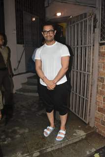 Aamir Khan spotted in the city 