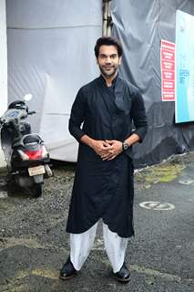 Rajkummar Rao spotted on the sets of India's laughter challenge