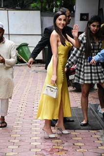 Nora Fatehi spotted in Bandra