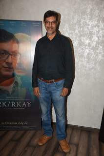 Rajat Kapoor spotted promoting his upcoming film RK/RKAY in the city