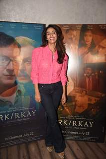 Mallika Sherawat spotted promoting her upcoming film RK/RKAY in the city