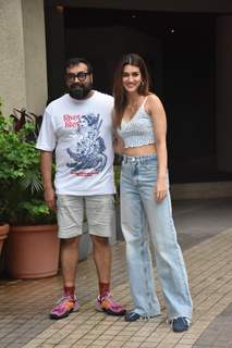Kriti Sanon and Anurag Kashyap spotted in Bandra