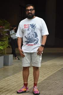 Anurag Kashyap spotted in Bandra